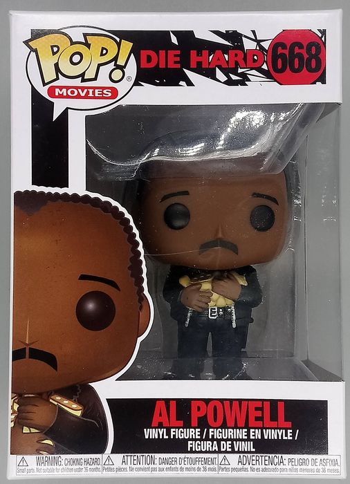 668 Al Powell - Die Hard - Box Damaged Funko POP