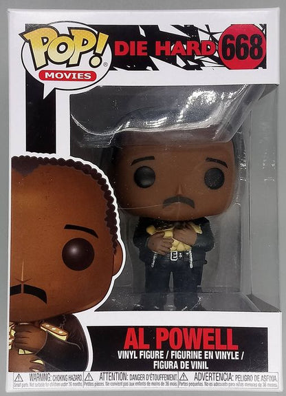 668 Al Powell - Die Hard - Box Damaged Funko POP