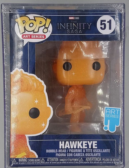51 Hawkeye - Art Series - Marvel Infinity Saga Funko POP Funko