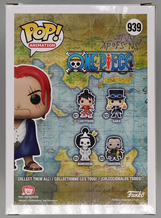 939 Shanks - One Piece Funko POP - Damaged Box