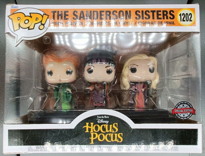 1202 The Sanderson Sisters - Disney Hocus Pocus I Put a Spell on You Movie Moment - Box Damaged Funko POP Funko