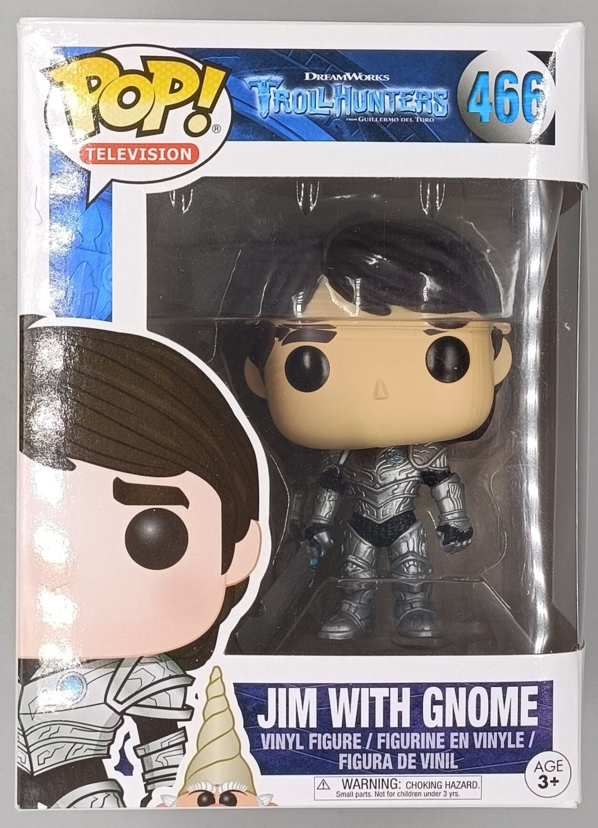 466 Jim with Gnome - Trollhunters Funko POP Funko