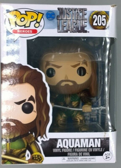 205 Aquaman - DC Justice League - Box Damaged Funko POP Funko