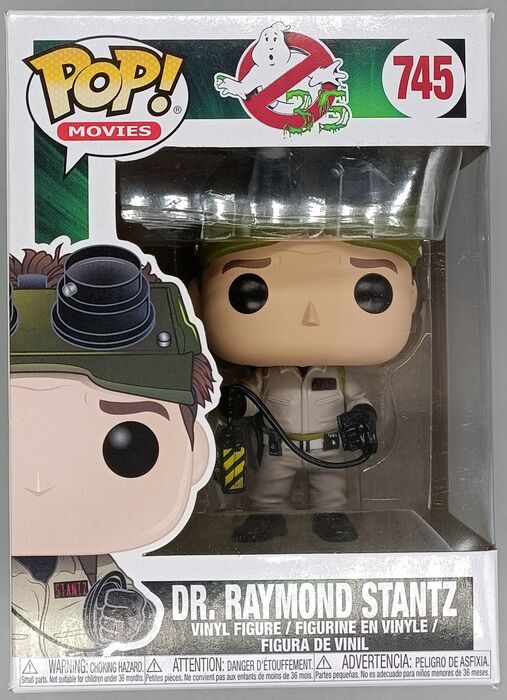 745 Dr. Raymond Stantz - Ghostbusters - Box Damaged Funko POP