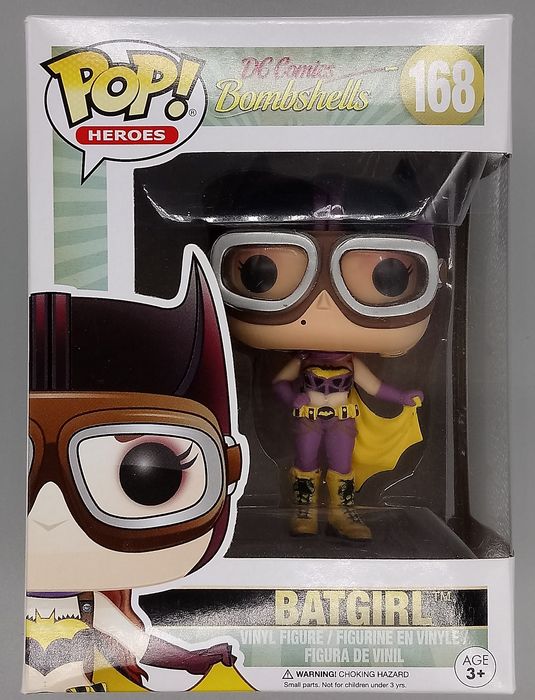 168 Batgirl - DC Bombshells - Box Damaged Funko POP
