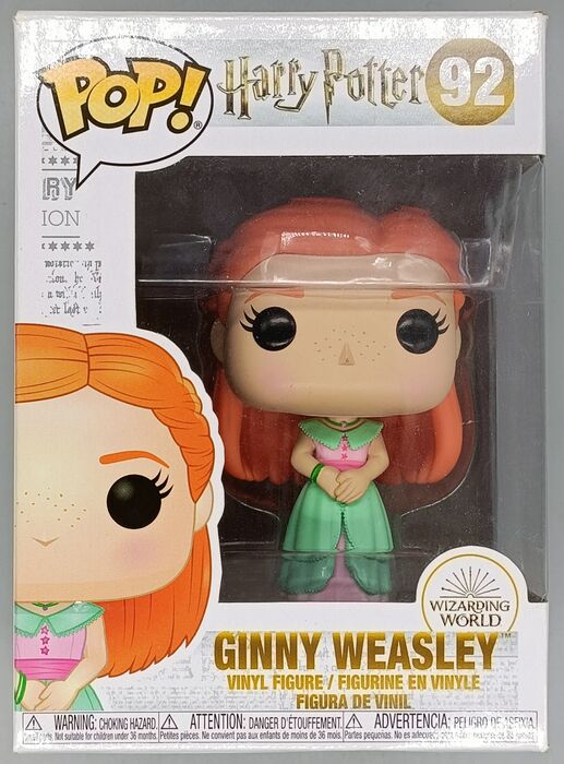 92 Ginny Weasley (Yule) - Harry Potter - Box Damaged Funko POP Funko
