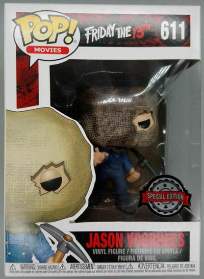 611 Jason Voorhees (Bag Mask) - Horror - Friday The 13th Funko POP Funko
