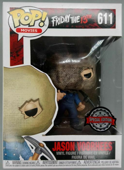 611 Jason Voorhees (Bag Mask) - Horror - Friday The 13th Funko POP Funko