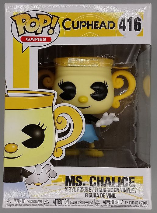 416 Ms. Chalice - Cuphead - Box Damaged Funko POP Funko