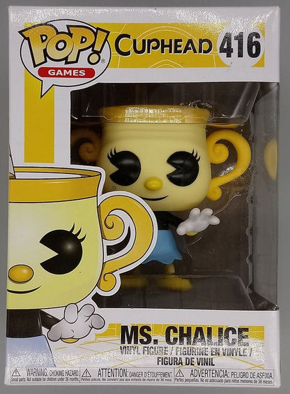 416 Ms. Chalice - Cuphead - Box Damaged Funko POP Funko