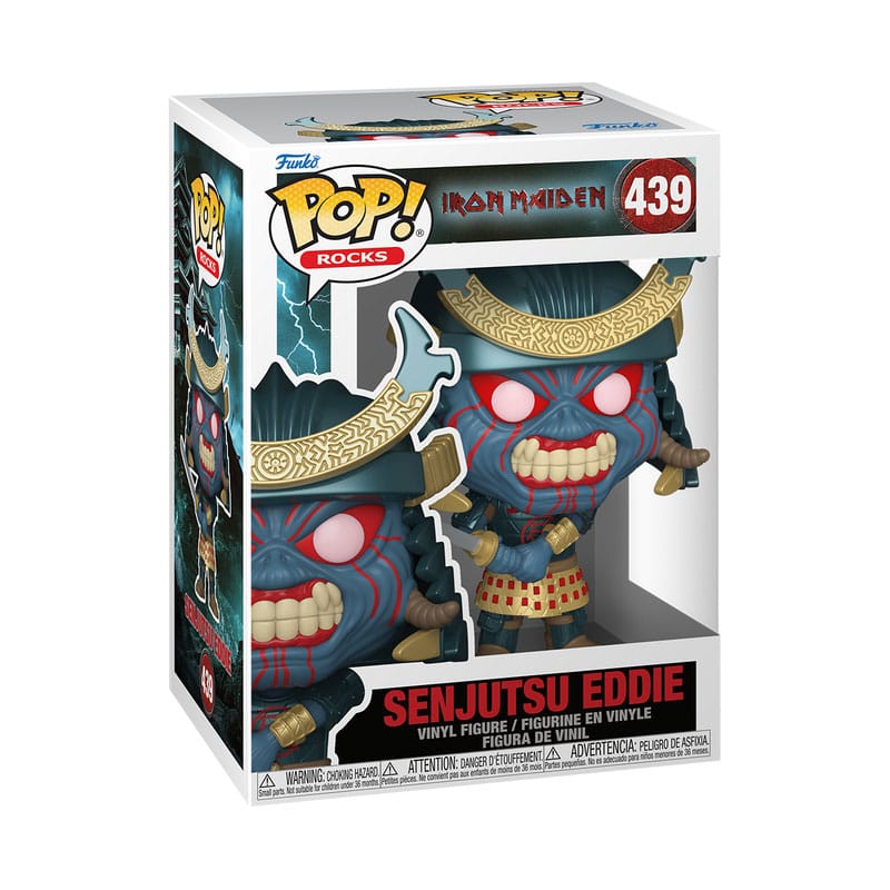 439 Senjutsu Eddie - Iron Maiden - Rocks Funko POP - Brand New