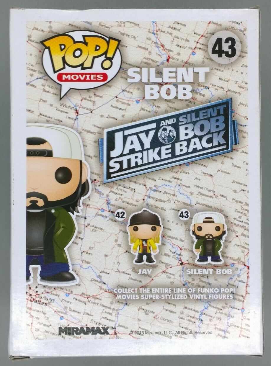 43 Silent Bob - Jay & Silent Bob Strike Back Funko POP