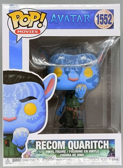 1552 Recom Quaritch - Avatar the Way of Wate Funko POP - Brand New Funko