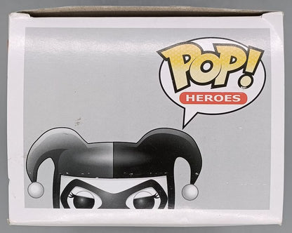 45 Harley Quinn - B&W - DC Super Heroes - Box Damaged Funko POP