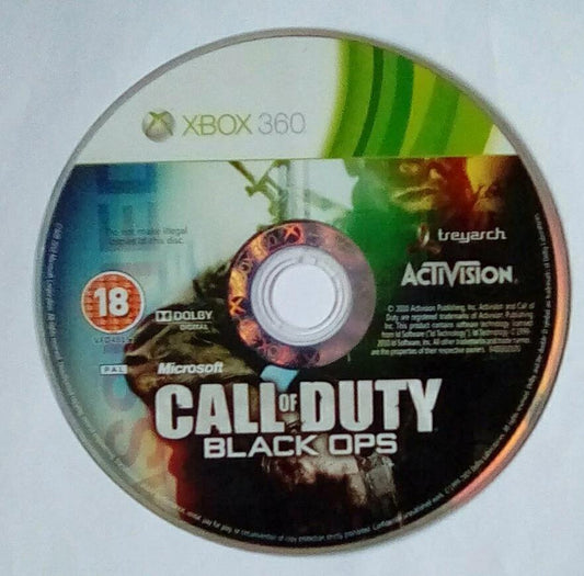 Call of Duty: Black Ops for Microsoft Xbox 360 - [Just Disc] Xbox
