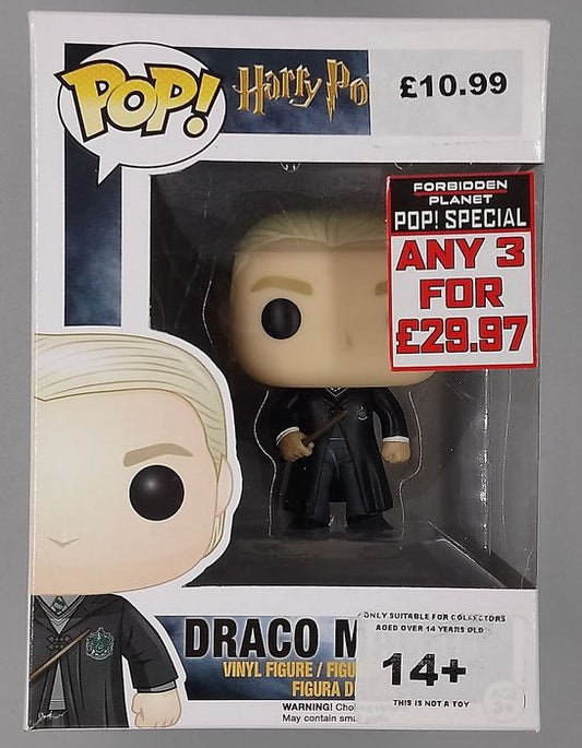 13 Draco Malfoy - Harry Potter - Box Damaged Funko POP