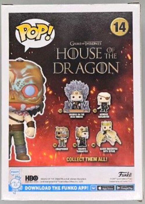 12 Crab Feeder - House Of the Dragon - New Funko POP