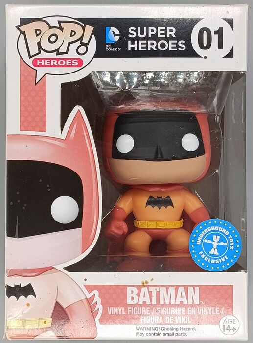 01 Batman (Rainbow- Orange) - DC - Box Damaged Funko POP Funko