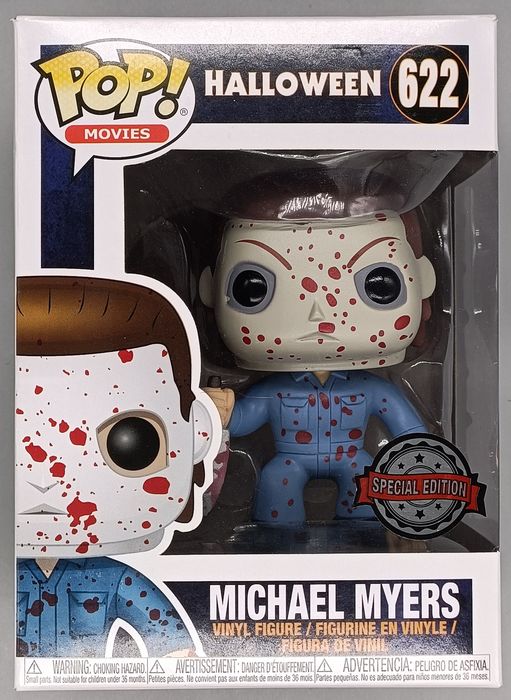 622 Michael Myers (Blood Splatter) Horror Halloween Box Damaged Funko POP Funko