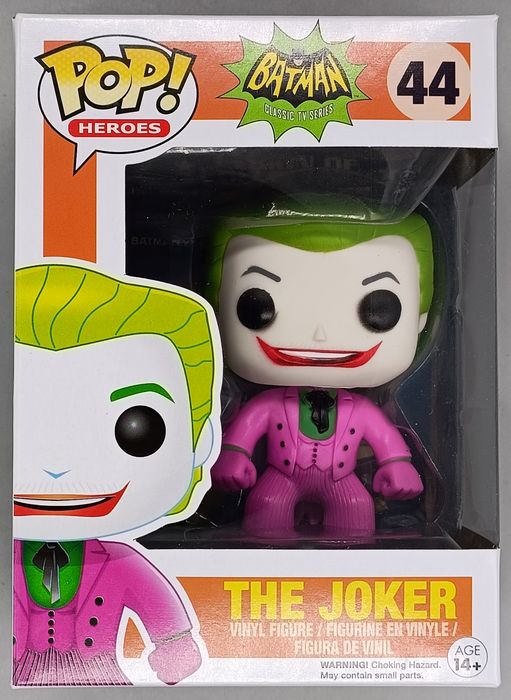 44 The Joker - DC 1966 Batman Classic TV Series Box Damaged Funko POP