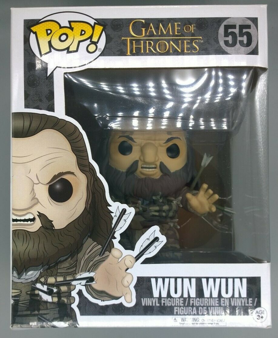 55 Wun Wun - 6 Inch - Game of Thrones - Box Damaged Funko POP