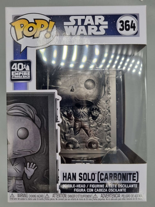 364 Han Solo (Carbonite) - Star Wars - 40th Anniversary Funko POP