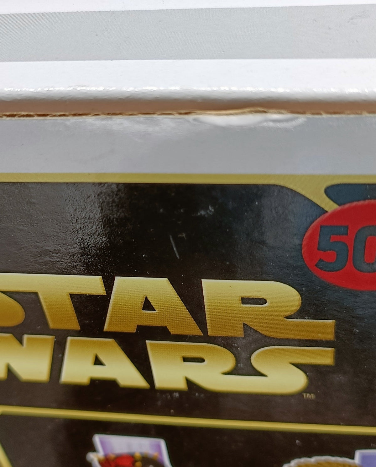 508 Duel of the Fates: QuiGon Jinn Deluxe Star Wars - Box Damaged Funko POP