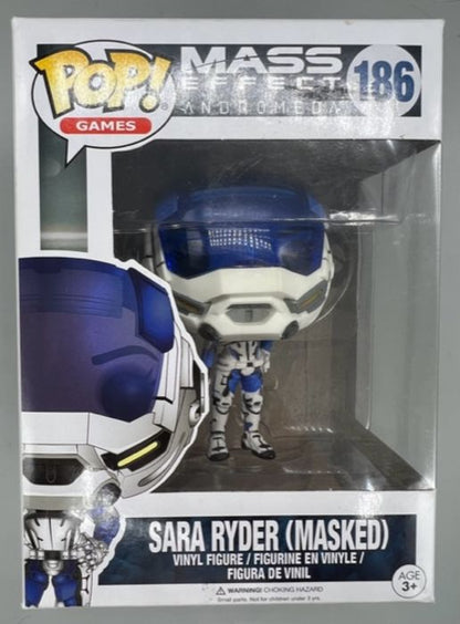 186 Sara Ryder (Masked) - Mass Effect Andromeda Funko POP - Box Damaged