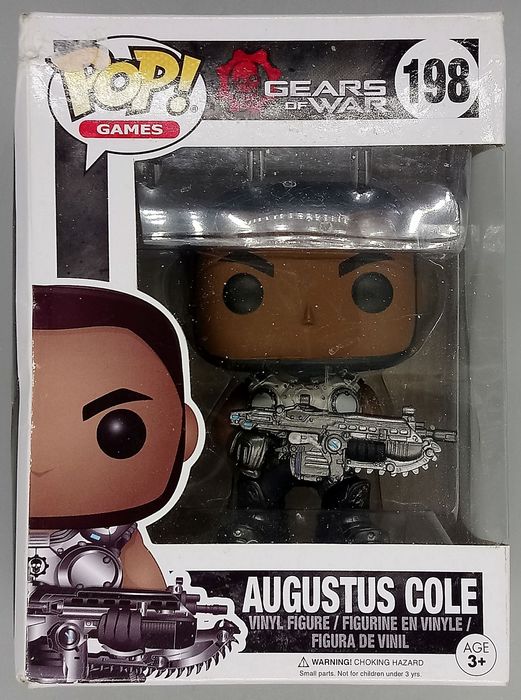 198 Augustus Cole - Gears of War - Box Damaged Funko POP