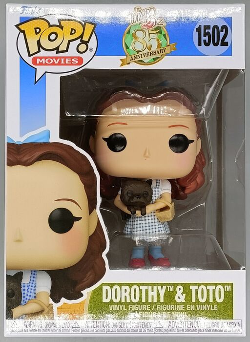 1502 Dorothy and Toto - Wizard of Oz 85th Anniversary Funko POP Funko