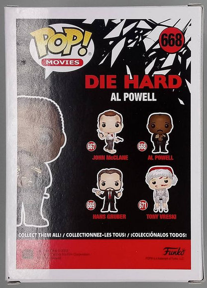 668 Al Powell - Die Hard - Box Damaged Funko POP