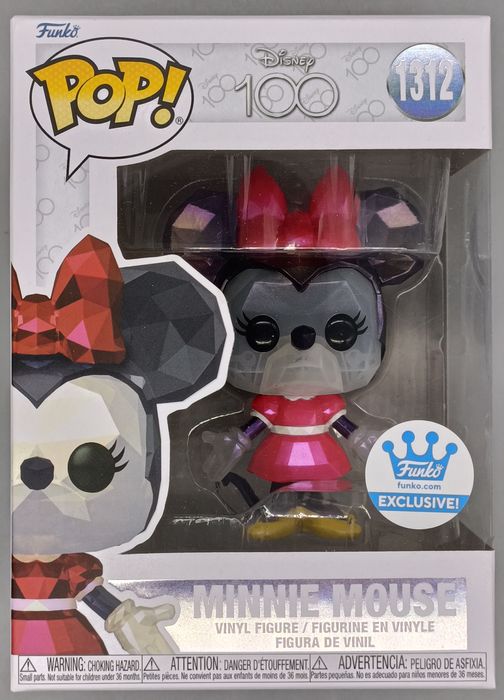 1312 Minnie Mouse (Facet) Disney 100th Funko POP Funko