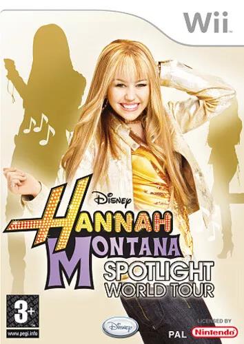 Hannah Montana: Spotlight World Tour for Nintendo Wii [Disc Only - No Box or Instructions] - FanofThings.co.uk
