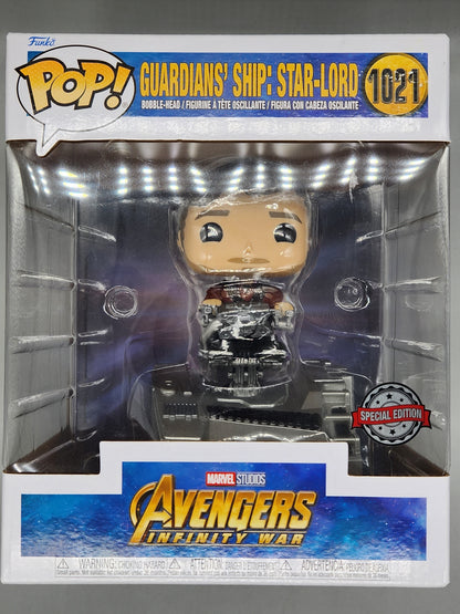 1021 Guardians' Ship: StarLord Deluxe - Marvel - Box Damaged Funko POP Funko