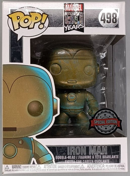 498 Iron Man (Patina) - Marvel 80 Years Funko POP Funko