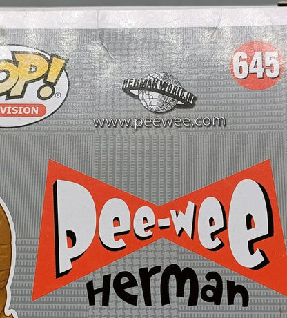 645 Miss Yvonne - Pee-Wee Herman - Box Damaged Funko POP