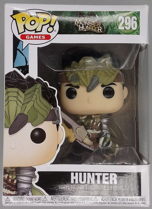 296 Hunter - Monster Hunter - Damaged Box Funko POP