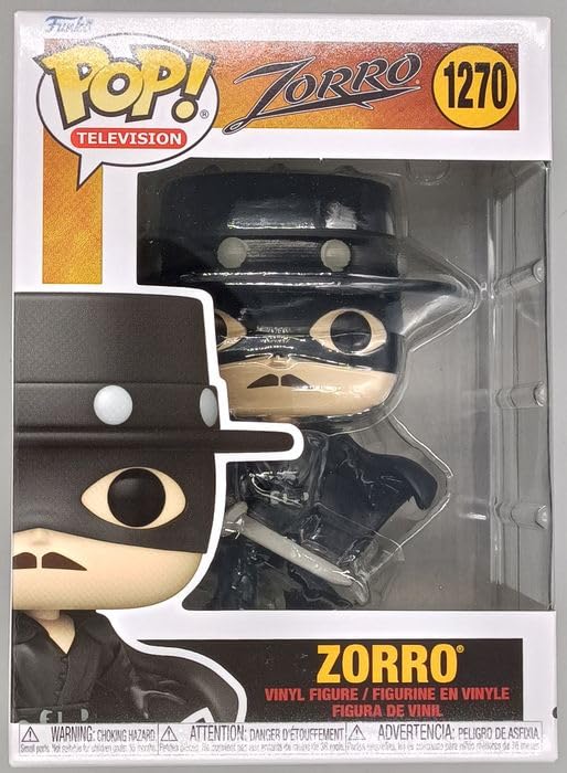 1270 Zorro - Zorro  - Funko POP - Box Damaged
