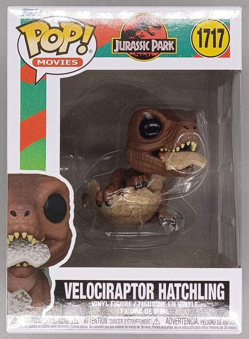 1717 Velociraptor Hatchling - Jurassic Park Funko POP - Brand New