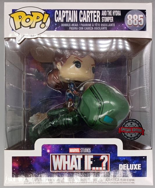 885 Captain Carter & Hydra Stomper Deluxe Marvel What If..? Funko POP Funko