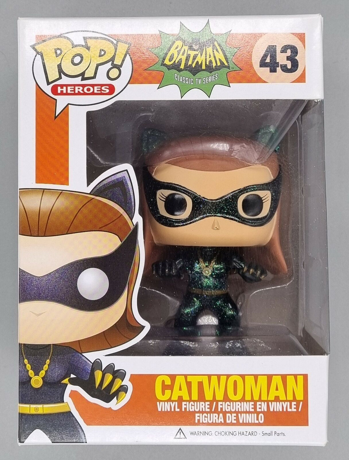 43 Catwoman - Glitter - DC - Batman Classic TV Series Funko POP Funko