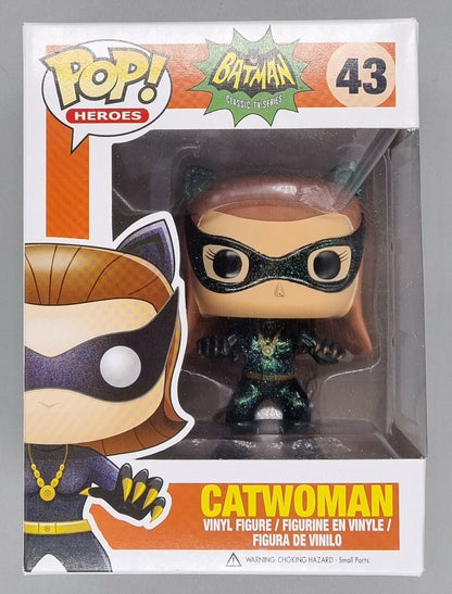 43 Catwoman - Glitter - DC - Batman Classic TV Series Funko POP Funko