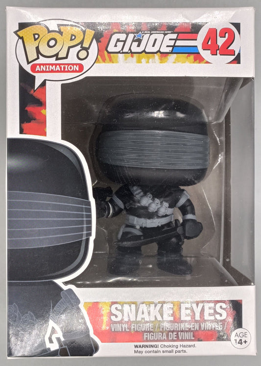 42 Snake Eyes - G.I Joe - Funko POP - Box Damaged