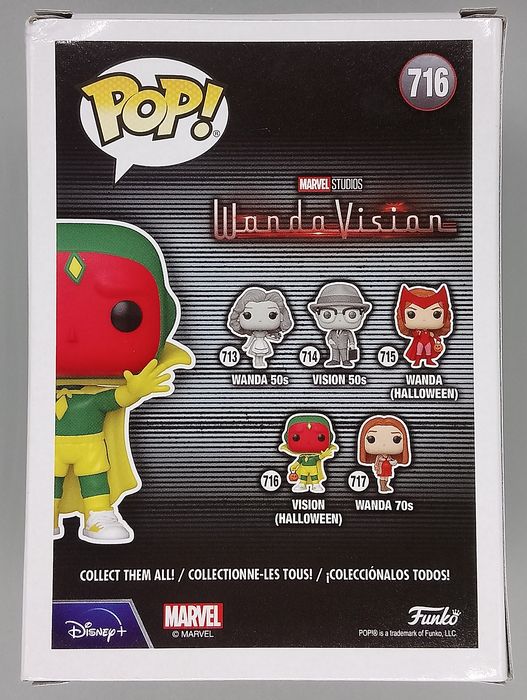 716 Halloween Vision - Marvel Wandavision Funko POP