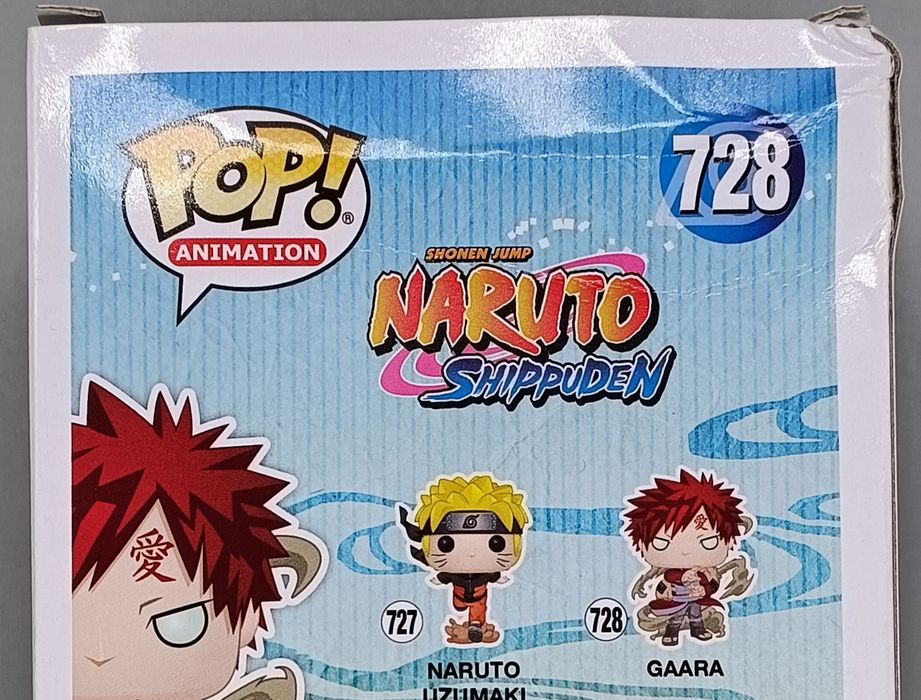 728 Gaara - Metallic - Naruto Shippuden - Box Damaged Funko POP