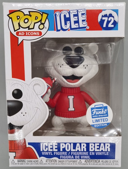 72 Icee Polar Bear - Ad Icons Funko POP Funko