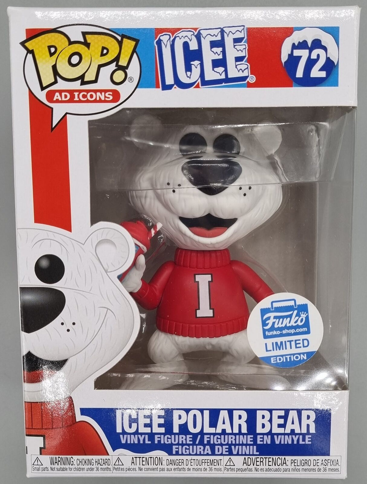 72 Icee Polar Bear - Ad Icons Funko POP Funko