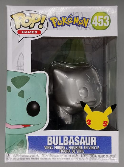 453 Bulbasaur (Silver) - Metallic - Pokemon Funko POP