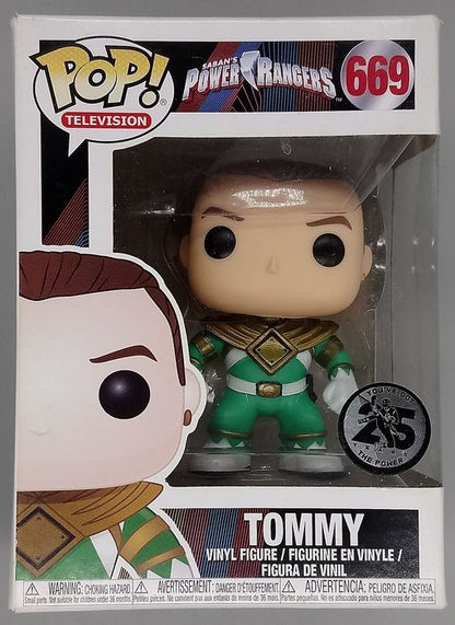 669 Tommy (Green Ranger) Without Helmet Power Ranger Funko POP - Box Damaged