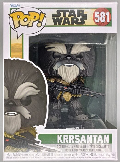 581 Krrsantan Star Wars The Book Of Boba Fett - Brand New Funko POP in Protector Funko